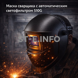 Маска сварщика хамелеон 510G - st-e.info - Кольчугино