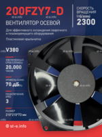 Вентилятор  200FZY7-D  - st-e.info - Кольчугино