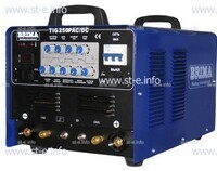 Универсальная установка аргонно-дуговой сварки BRIMA TIG 250 (380) ac/dc - st-e.info - Кольчугино