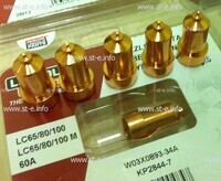 Сопло контактное для плазмотрона LC65/80/100 строжка арт. W03X0893-39A - st-e.info - Кольчугино