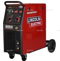 Полуавтомат Lincoln Electric Powertec 205C для сварки - st-e.info - Кольчугино