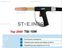Горелка для полуавтоматической сварки TBiP 10W-black-RWZ (Pistol handle/straight), длина 5 м. - st-e.info - Кольчугино