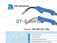 Корпус горелки TBi 250 DR, 45° - st-e.info - Кольчугино
