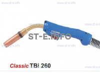 Горелка для полуавтоматической сварки TBi 260-blue-ESG, длина 4 метра - st-e.info - Кольчугино
