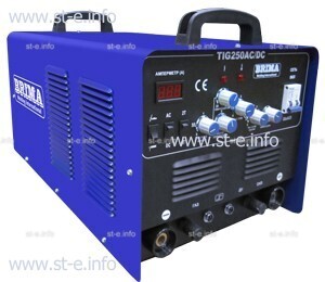 Универсальная установка аргонно-дуговой сварки BRIMA TIG 250 (220) ac/dc - st-e.info - Кольчугино