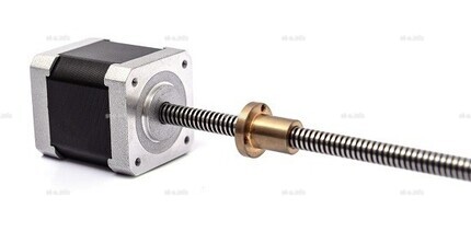 Шаговый двигатель 42HSL48-1204JA08-E150 (Tr8*8) - st-e.info - Кольчугино