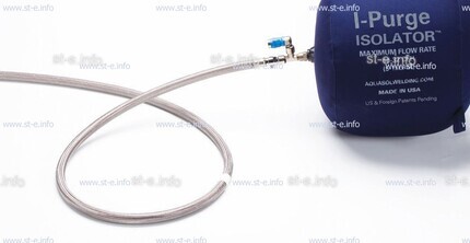 Односторонняя заглушка с трубкой и клапаном ISO 42" (1066 mm)  - st-e.info - Кольчугино