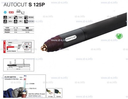 Голова плазмотрона для механизированной резки AUTOCUT S 125 P - st-e.info - Кольчугино