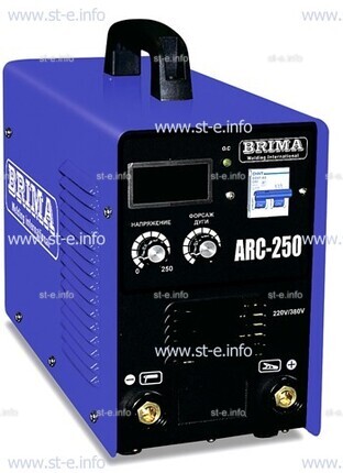 Сварочный аппарат Brima (инвертор) ARC 250 (220/380В) - st-e.info - Кольчугино