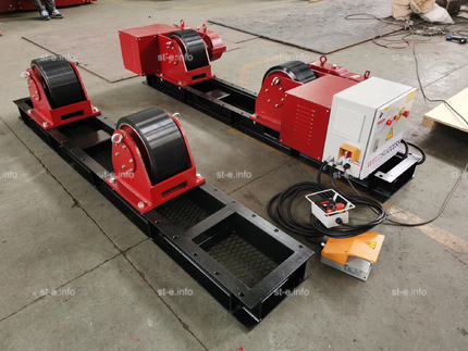 Сварочные роликовые вращатели HGK-10  - st-e.info - Кольчугино