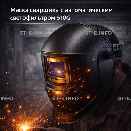 Маска сварщика хамелеон 510G - st-e.info - Кольчугино