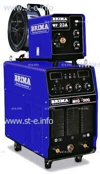 Сварочный инверторный полуавтомат Brima MIG-500 - st-e.info - Кольчугино