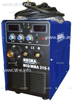 Сварочный инверторный полуавтомат BRIMA MIG/MMA-315-1 - st-e.info - Кольчугино
